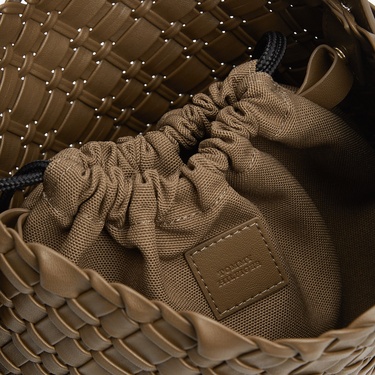  Tommy Hilfiger Braided Kadın Haki Omuz Çantası