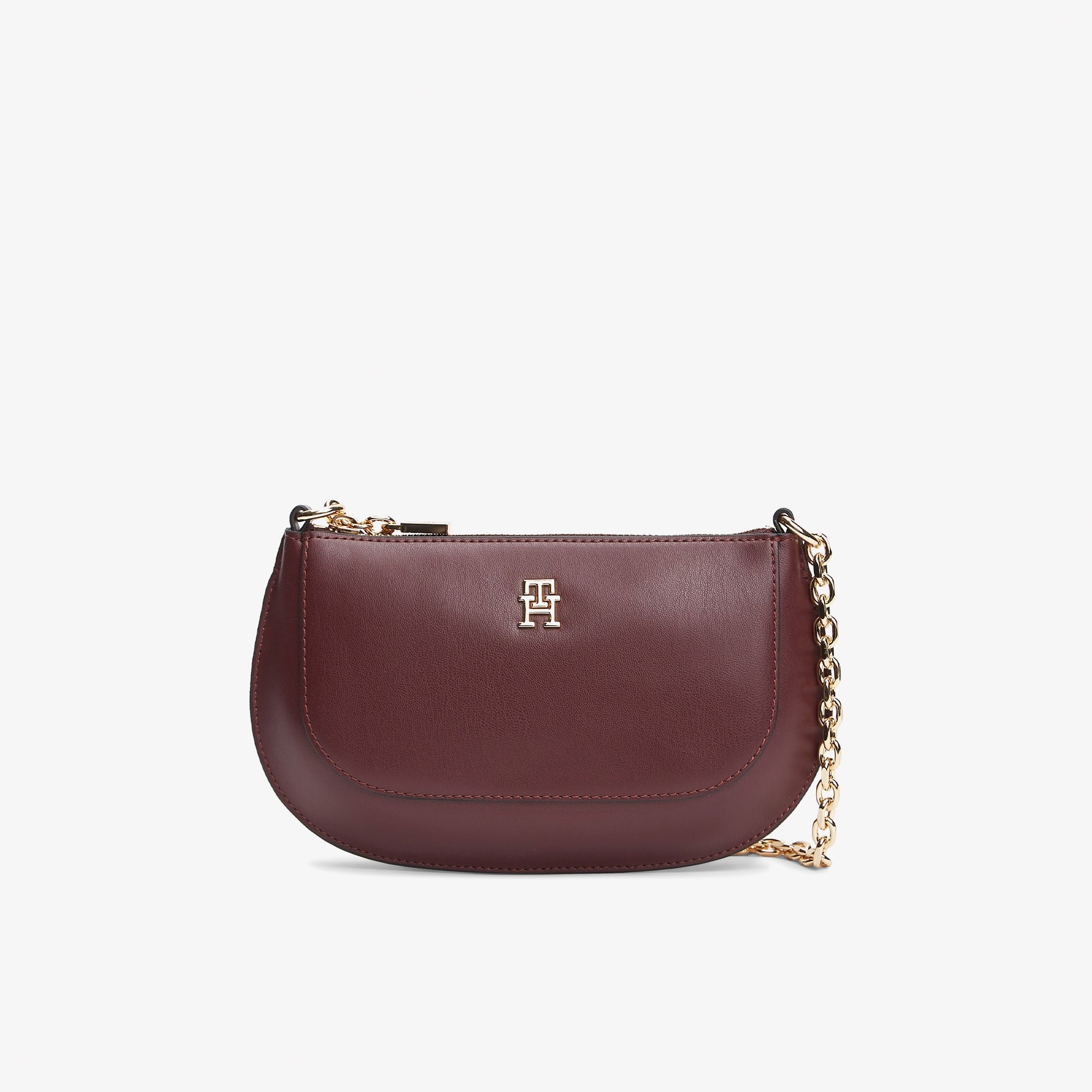 Tommy Hilfiger Glam Kadın Bordo Çapraz Çanta