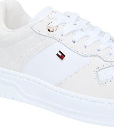  Tommy Hilfiger Poline Kadın Beyaz Sneaker