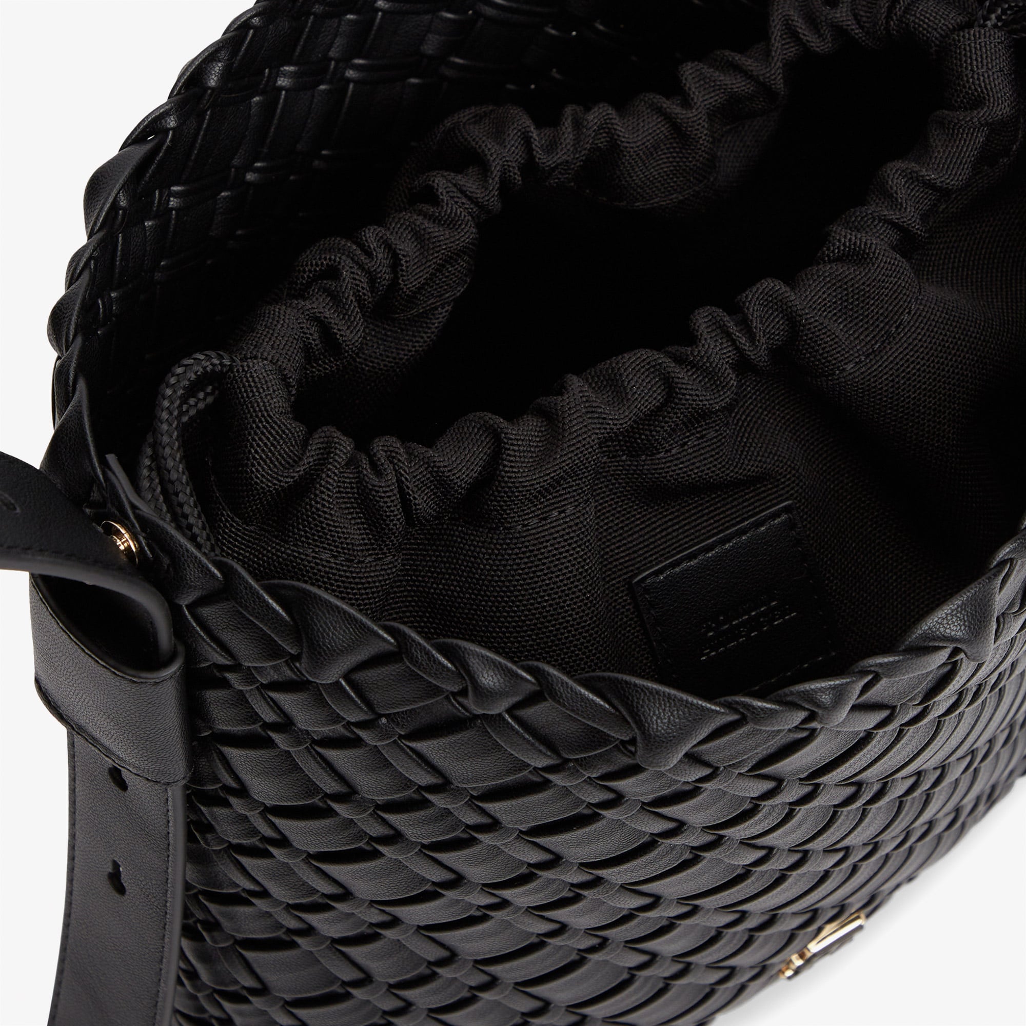 Tommy Hilfiger Braided Kadın Siyah Omuz Çantası