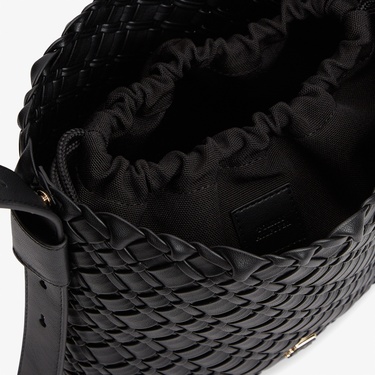  Tommy Hilfiger Braided Kadın Siyah Omuz Çantası