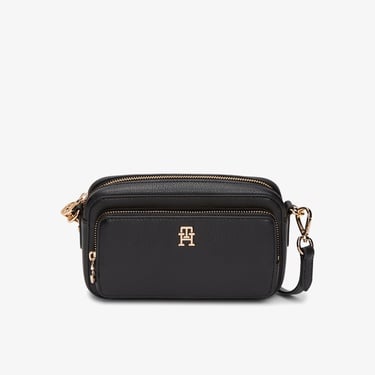  Tommy Hilfiger Icon Kadın Siyah Çapraz Çanta