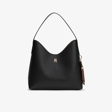  Tommy Hilfiger Icon Kadın Siyah Omuz Çantası
