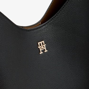  Tommy Hilfiger Icon Kadın Siyah Omuz Çantası