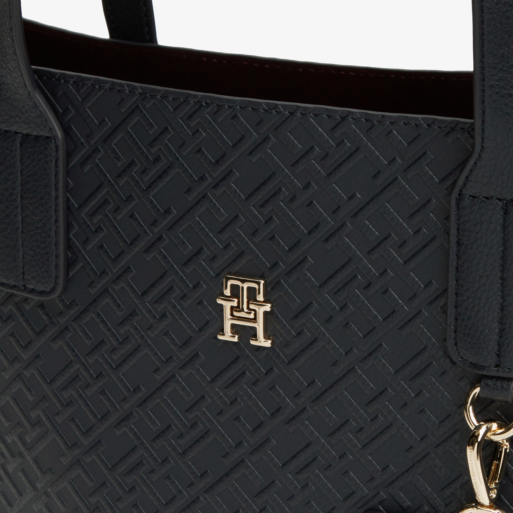 Tommy Hilfiger Icon Kadın Lacivert El Çantası