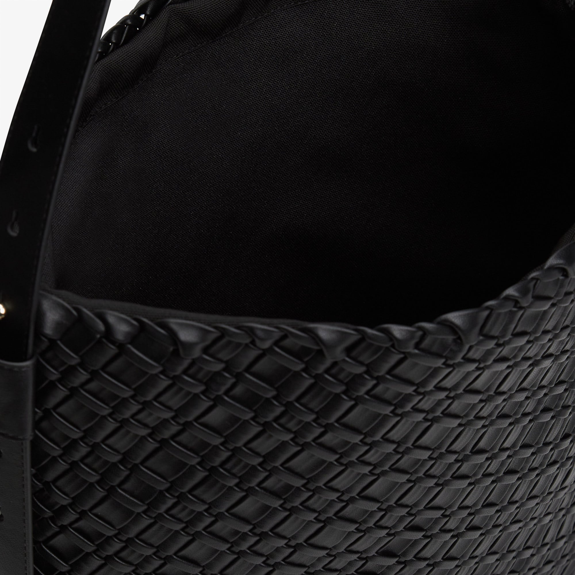 Tommy Hilfiger Braided Kadın Siyah El Çantası