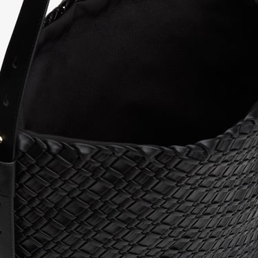  Tommy Hilfiger Braided Kadın Siyah El Çantası