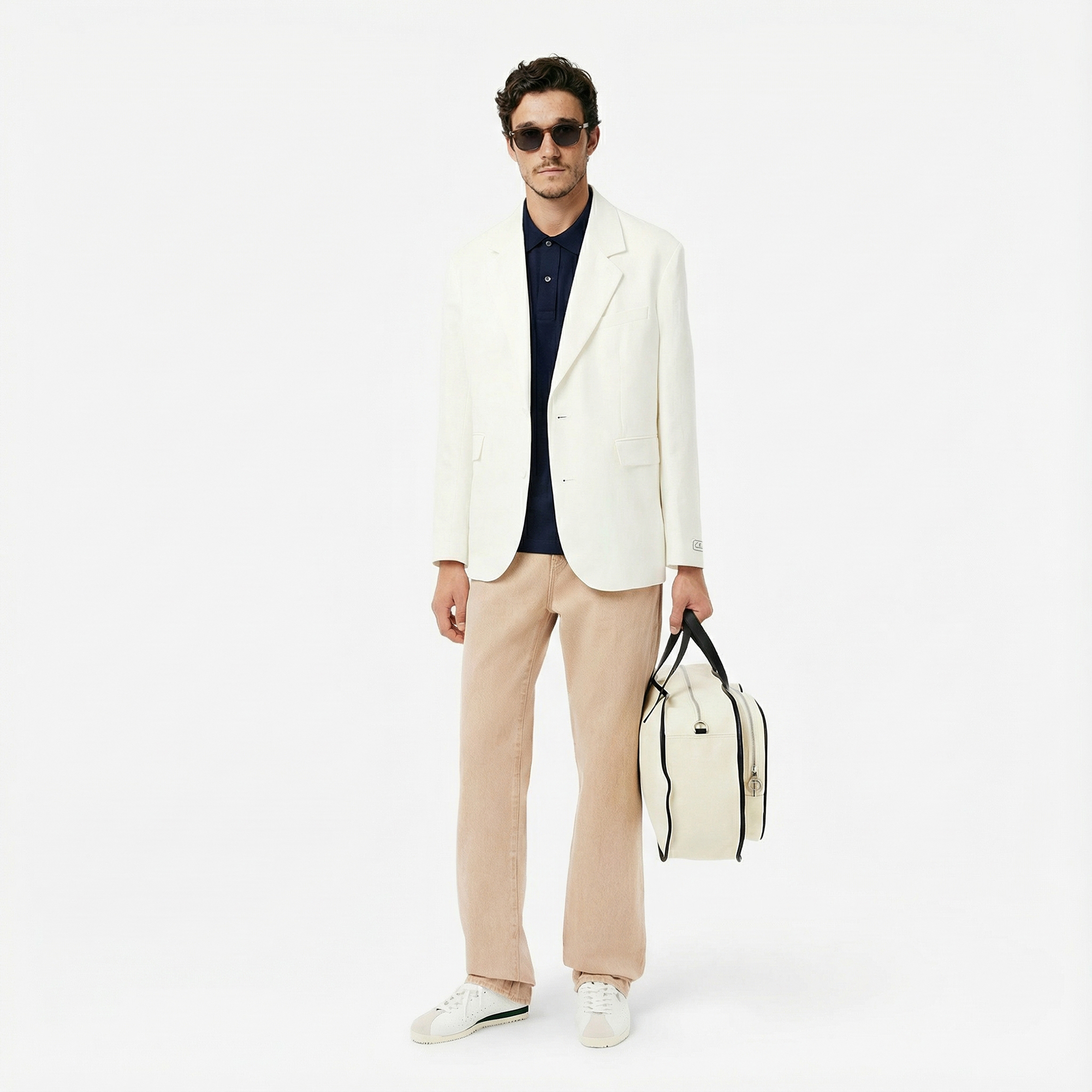  Lacoste L.12.12 Erkek Slim Fit Lacivert Polo