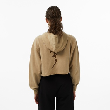  The Stay Line Hattori Asimetrik Kesim Kadın Bej Sweatshirt