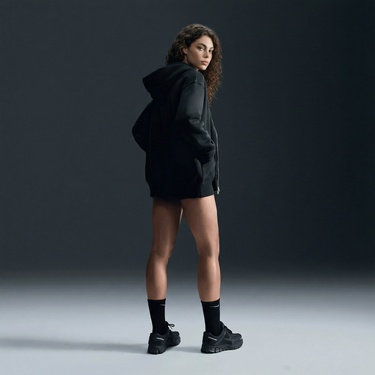  Nike Sportswear Phoenix Fleece Oversize Kadın Siyah Hoodie