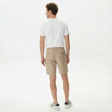  Nautica Bej Classic Fit Şort