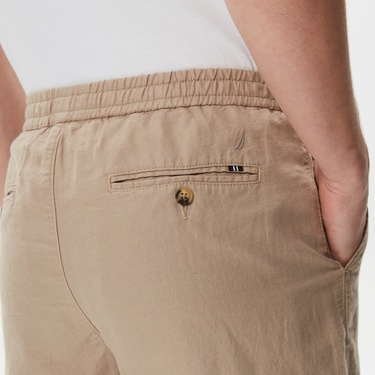  Nautica Bej Classic Fit Şort