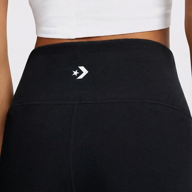  Converse Wordmark Kadın Siyah Tayt