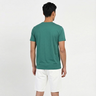  Ucla Culver Erkek Yeşil Bisiklet Yaka T-Shirt