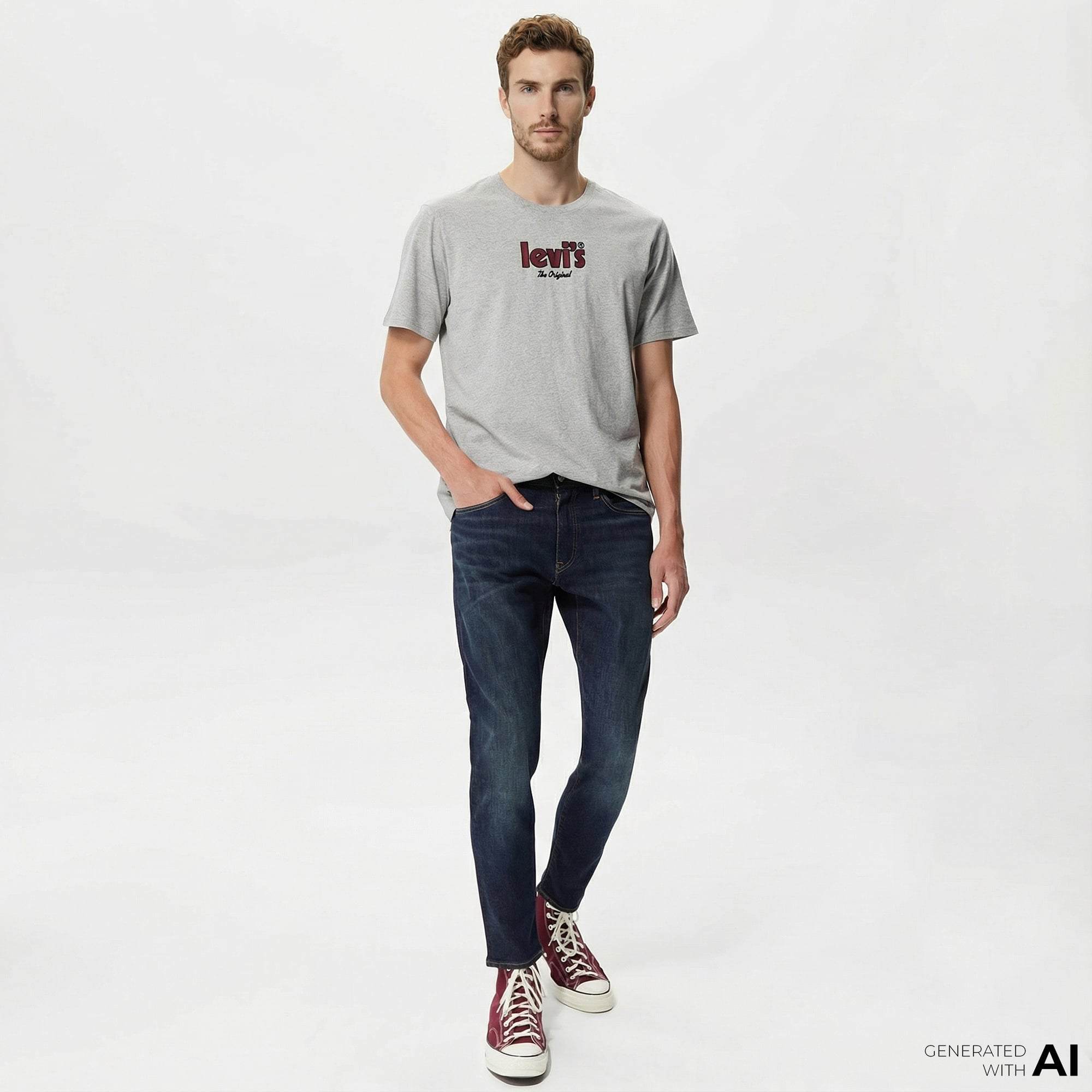  Levi's 512 Slim Taper Erkek Lacivert Jean