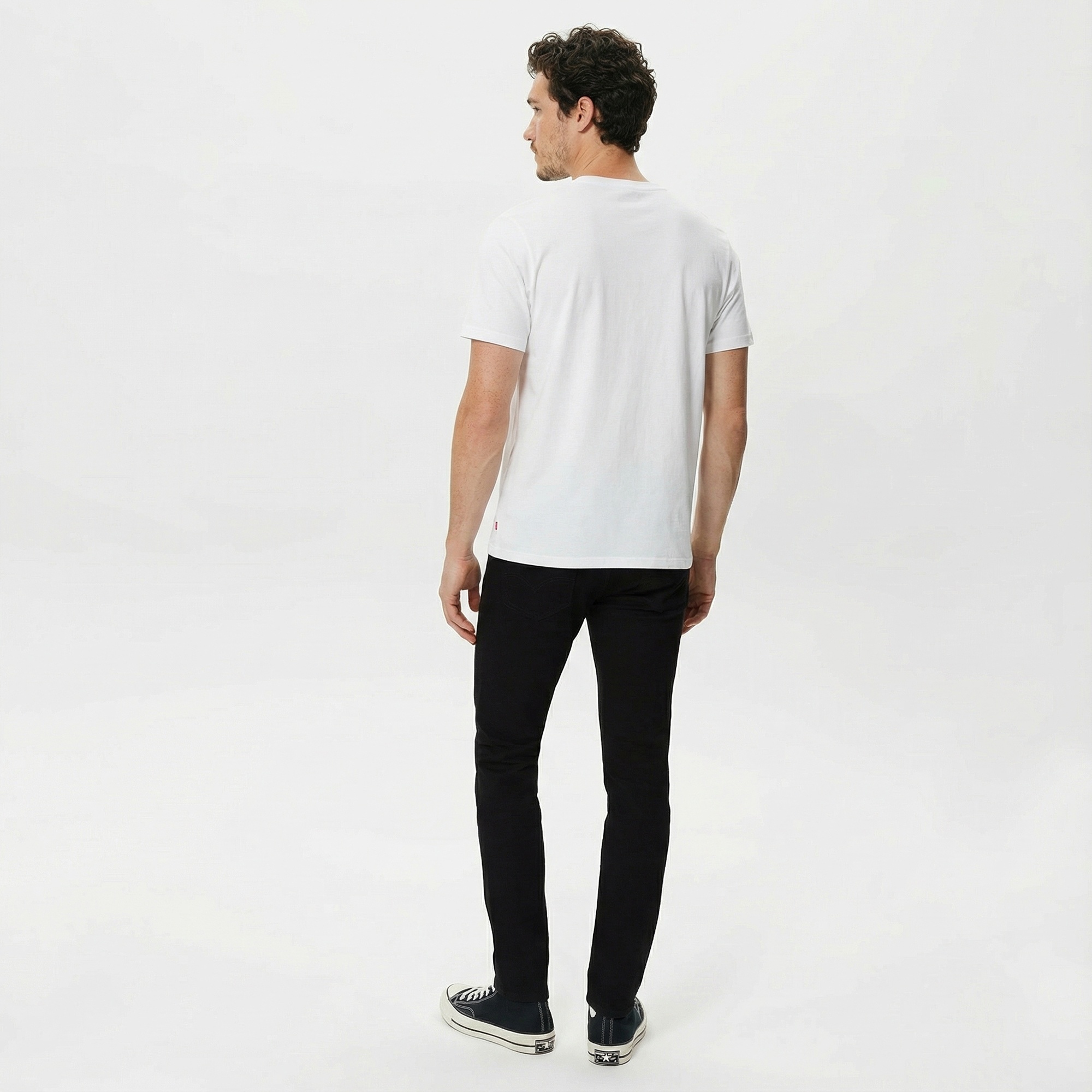 Levi's Relaxed Fit Erkek Krem Beyaz T-Shirt