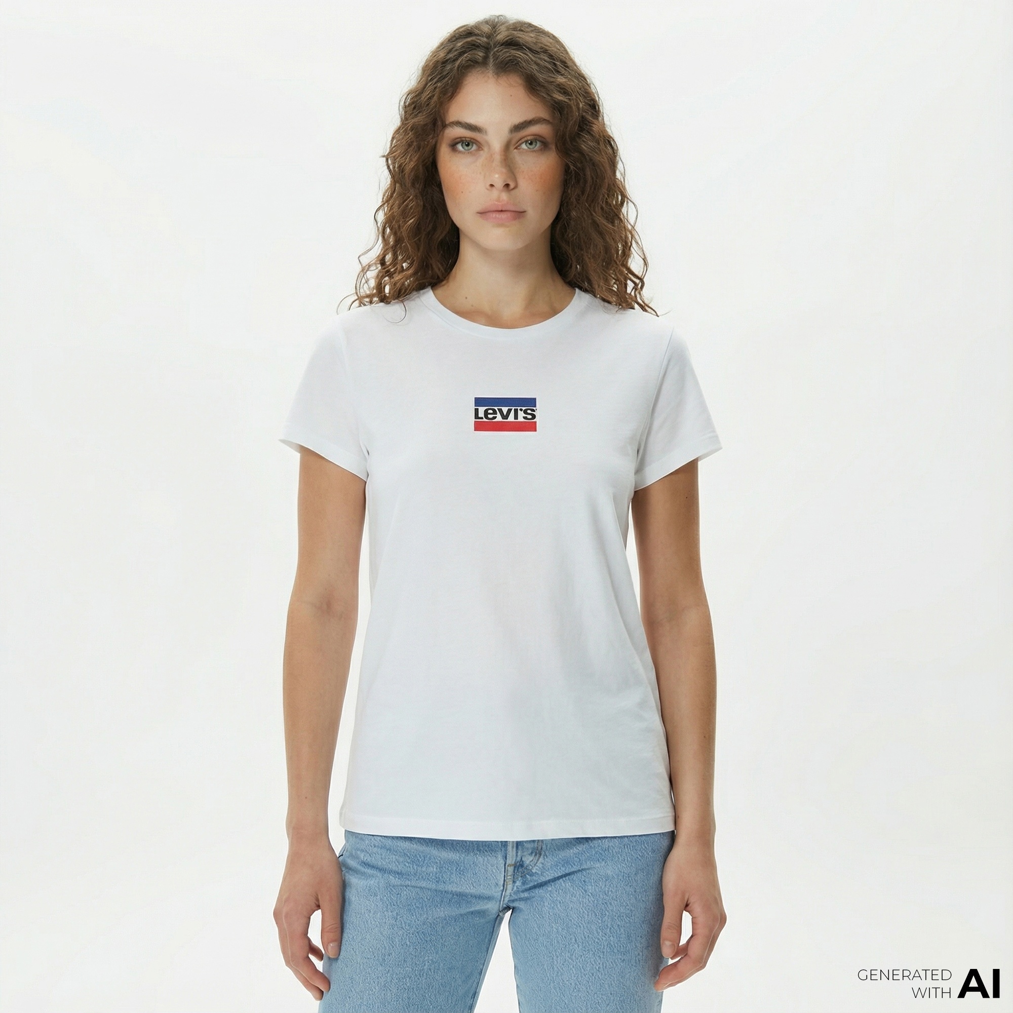 Levi's Lse The Perfect Kadın Beyaz T-Shirt