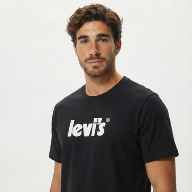  Levi's Relaxed Fit Erkek Siyah T-Shirt