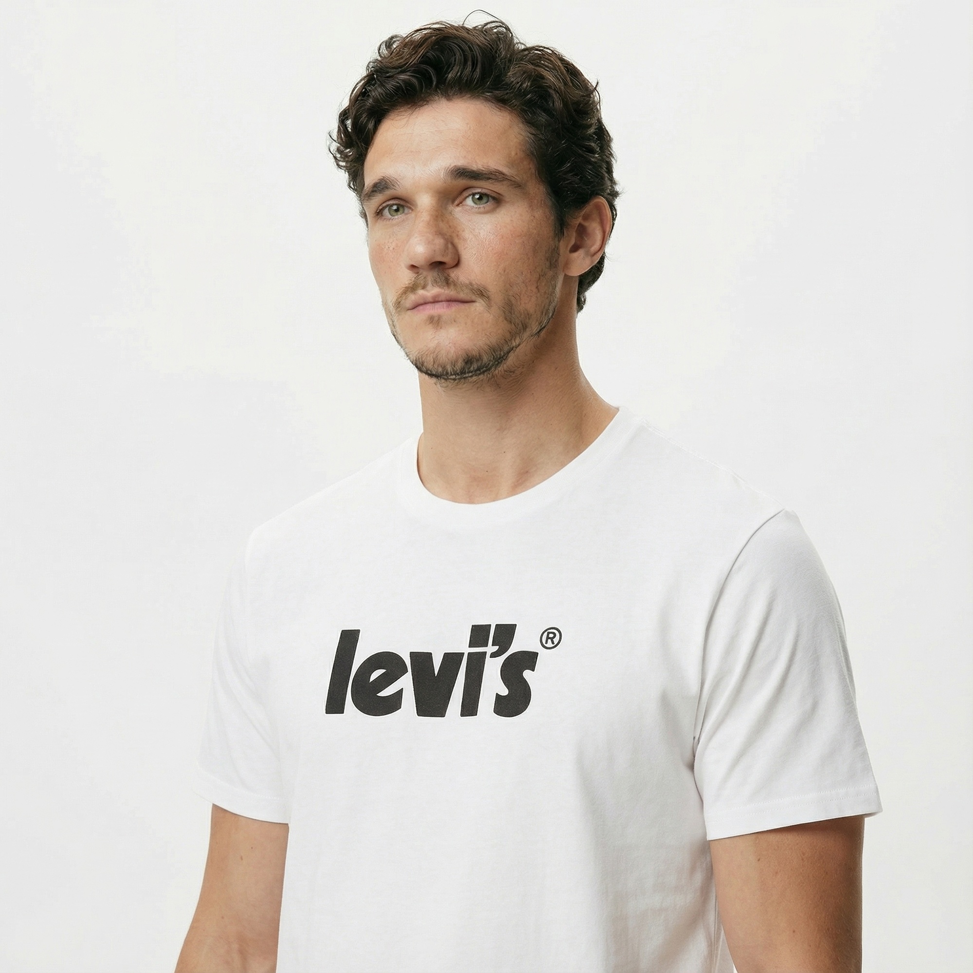 Levi's Relaxed Fit Erkek Krem Beyaz T-Shirt