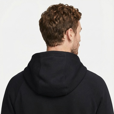  Nike Tech Fleece Pullover Erkek Siyah Hoodie