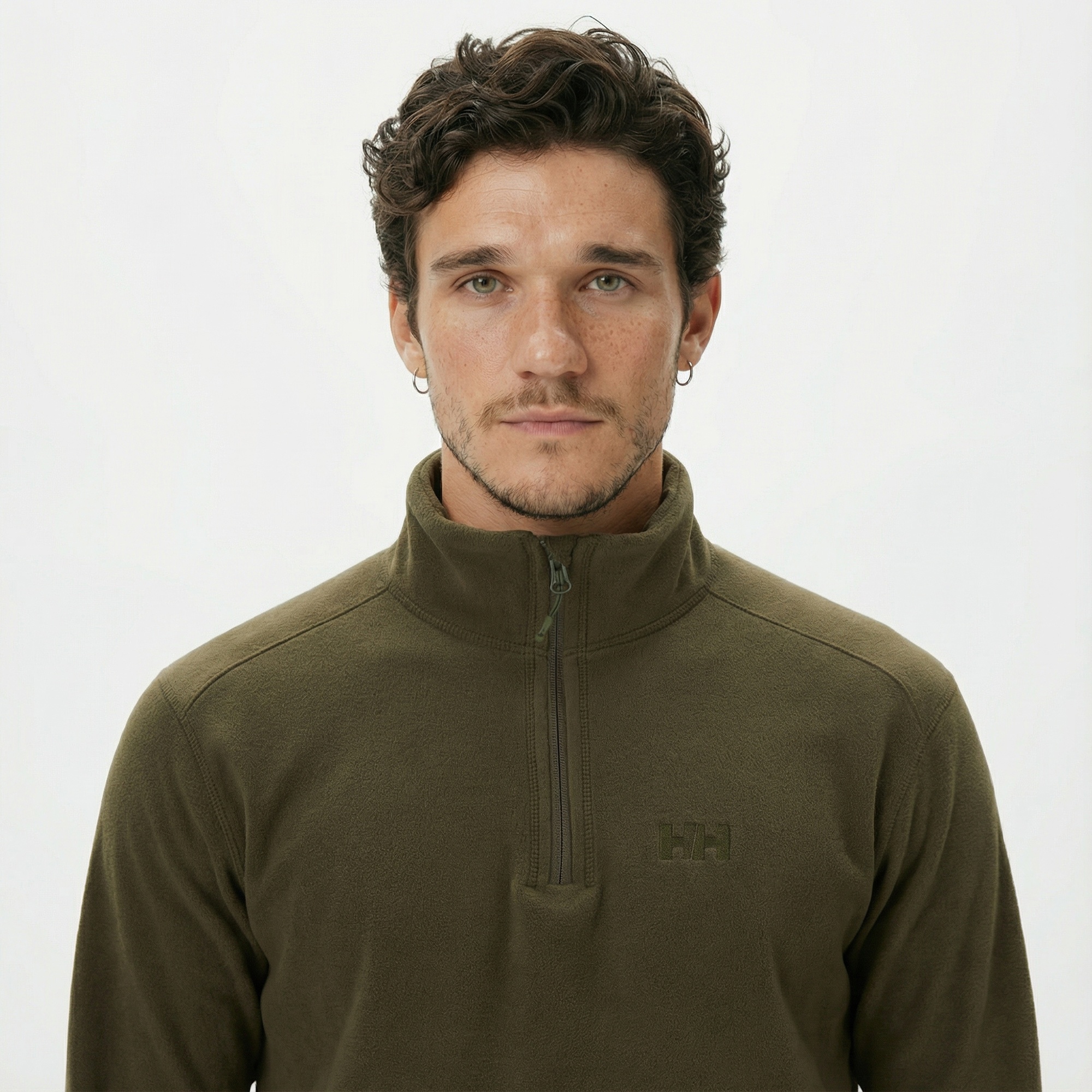 Helly Hansen Mount Polar Fleece Erkek Yeşil Sweatshirt