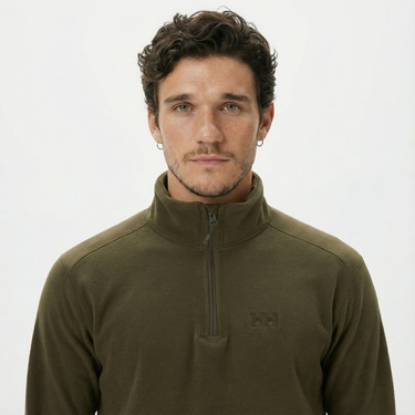  Helly Hansen Mount Polar Fleece Erkek Yeşil Sweatshirt