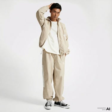  Converse Star Sprinter Erkek Bej Ceket