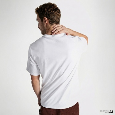  Converse Comic Erkek Beyaz T-Shirt