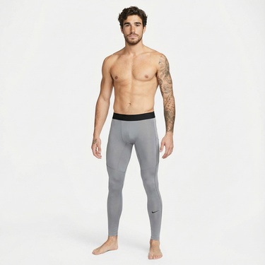  Nike Dri-Fit Pro Erkek Gri Tayt