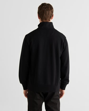  GANT Erkek Siyah Fermuarlı Hırka