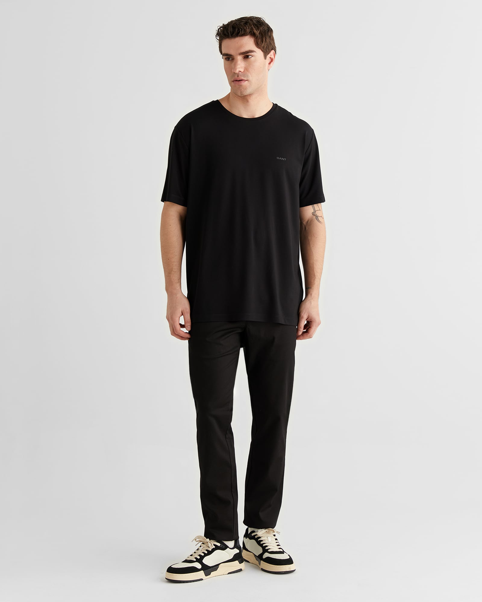  GANT Erkek Siyah Slim Fit Pantolon