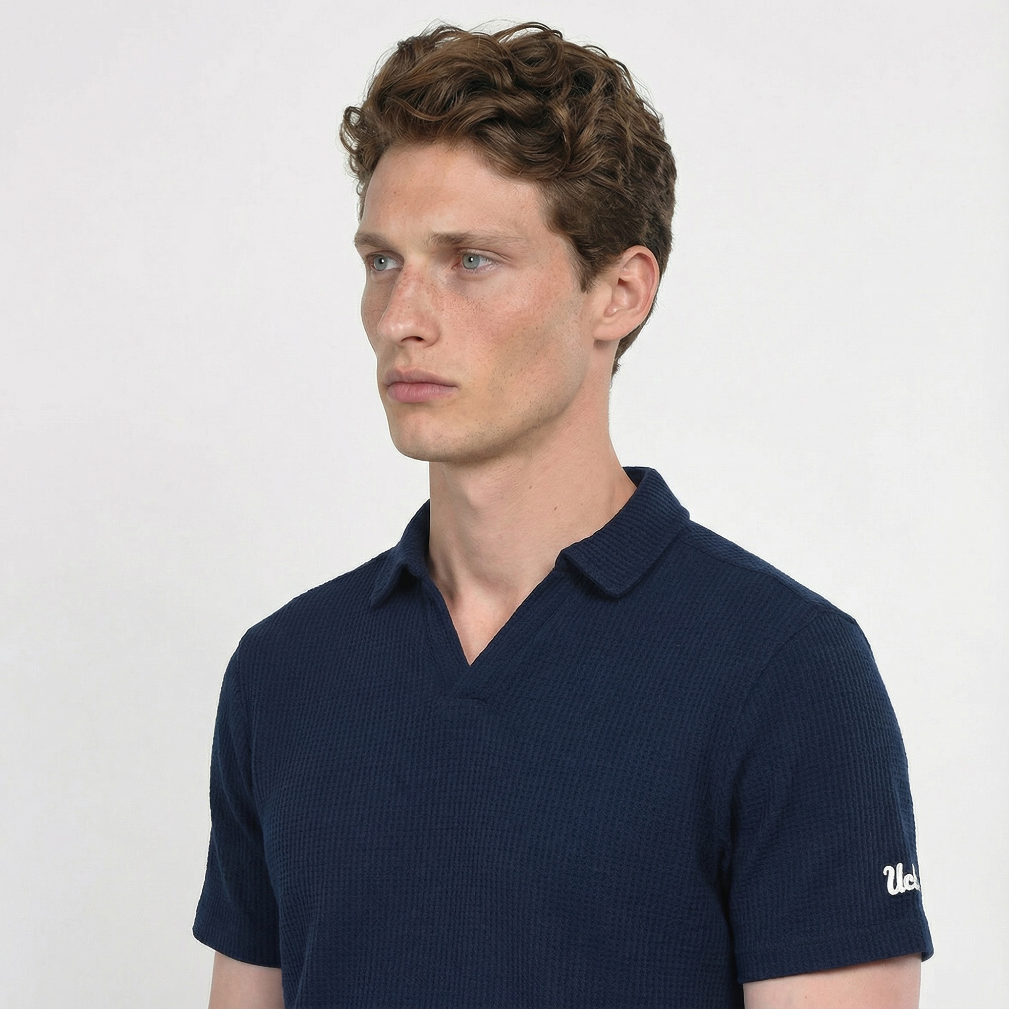 Ucla Russel Erkek Lacivert T-Shirt