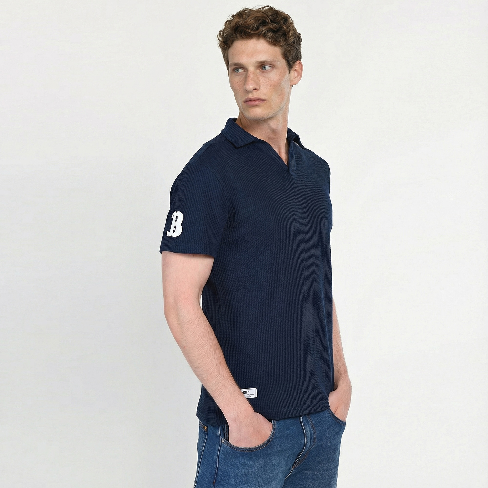 Ucla Russel Erkek Lacivert T-Shirt