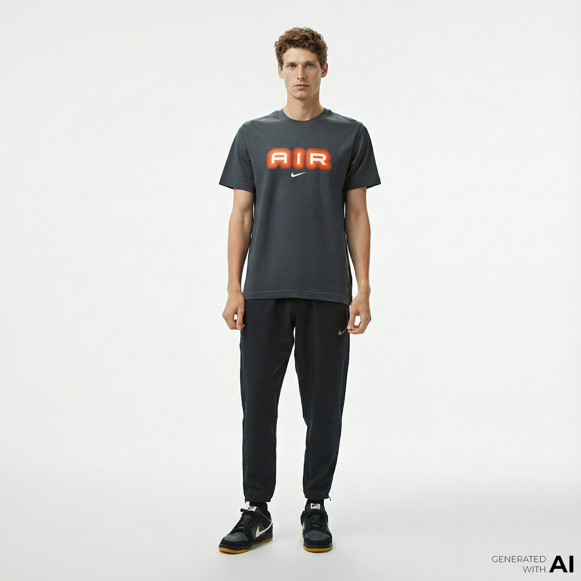 Nike Challenger Erkek Siyah Eşofman Altı