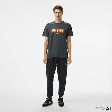  Nike Challenger Erkek Siyah Eşofman Altı