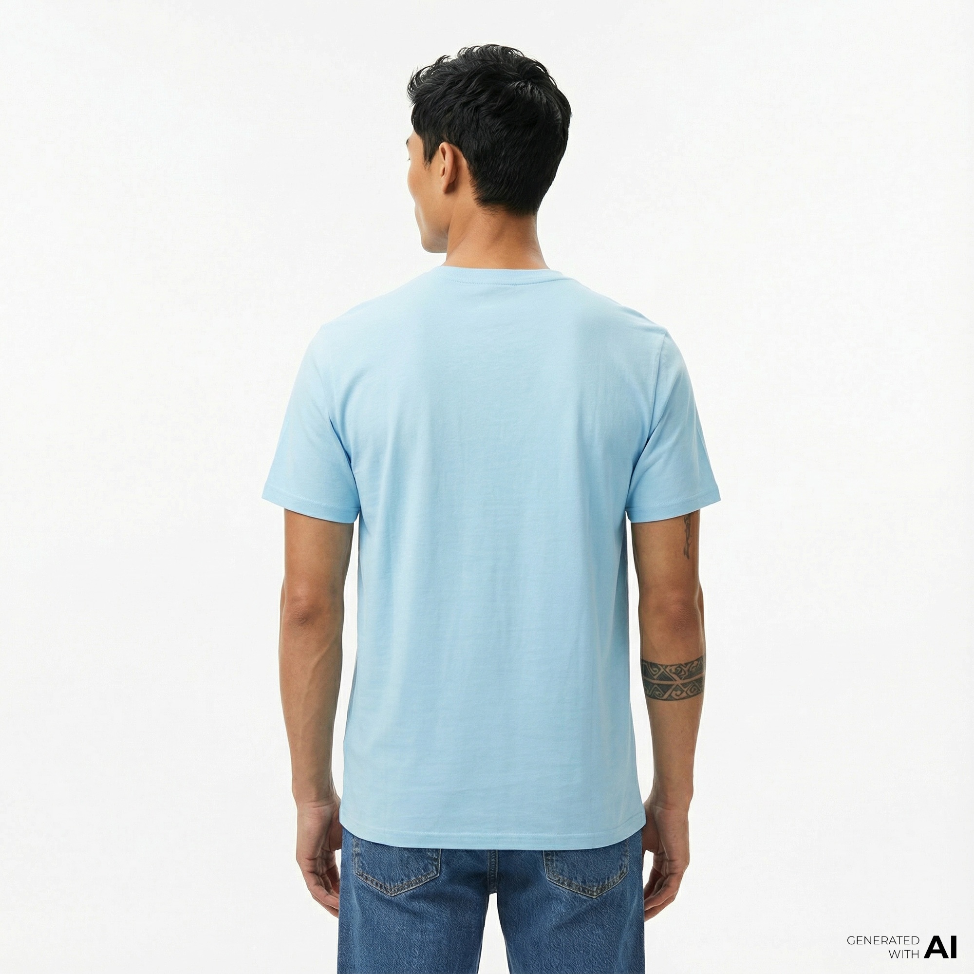 Converse Comic Cover Erkek Mavi T-Shirt