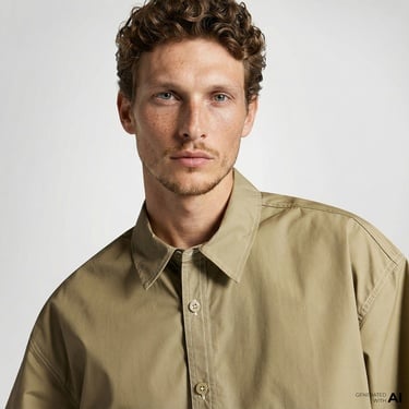  Converse Utility Erkek Haki Gömlek