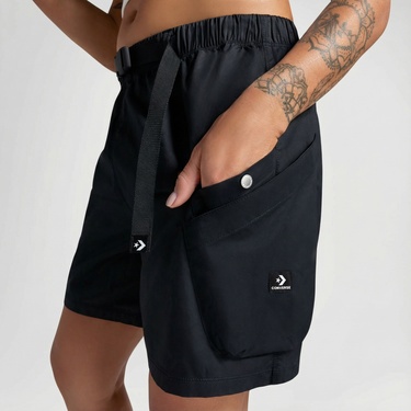  Converse Utility Kadın Siyah Şort