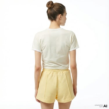  Converse Retro Kadın Beyaz T-Shirt