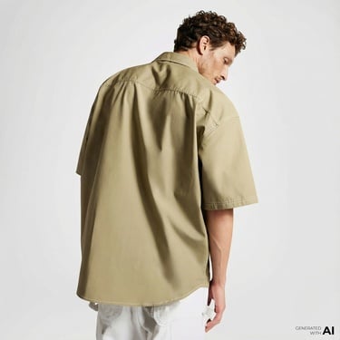  Converse Utility Erkek Haki Gömlek