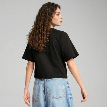  Puma Classics Relaxed Kadın Siyah T-Shirt