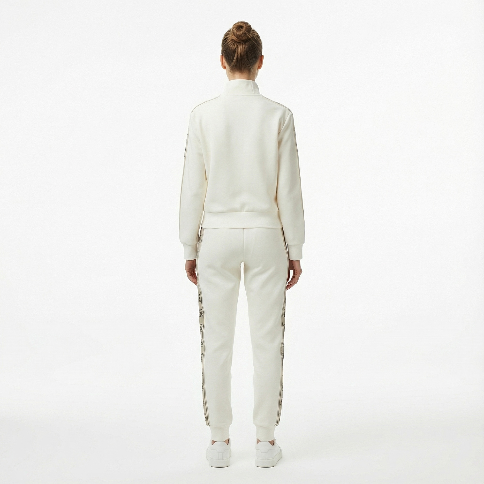 Guess Britney Kadın Beyaz Sweatshirt