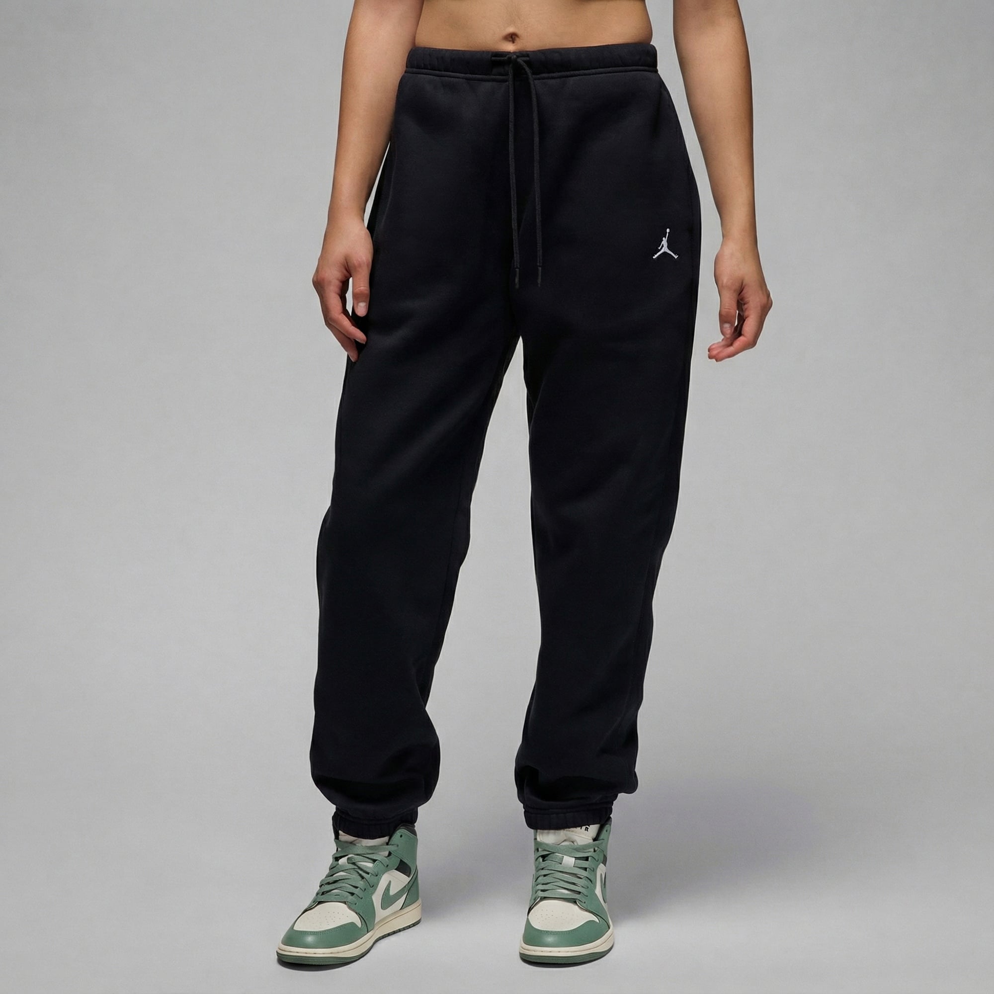 Jordan Brooklyn Fleece Kadın Siyah Eşofman Altı