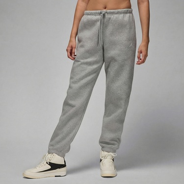  Jordan Brooklyn Fleece Kadın Gri Eşofman Altı
