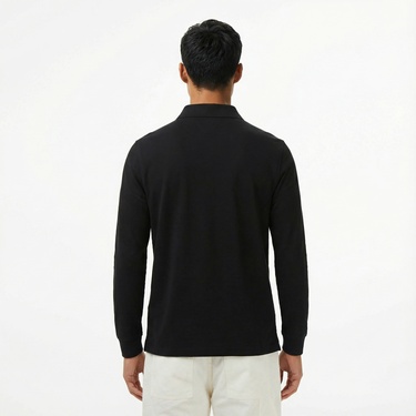  Tommy Hilfiger 1985 Regular Erkek Siyah Polo Yaka T-Shirt