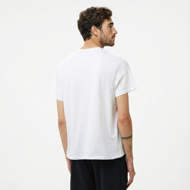  Calvin Klein Jeans Hero Monogram 20s Archıve Erkek Beyaz T-Shirt