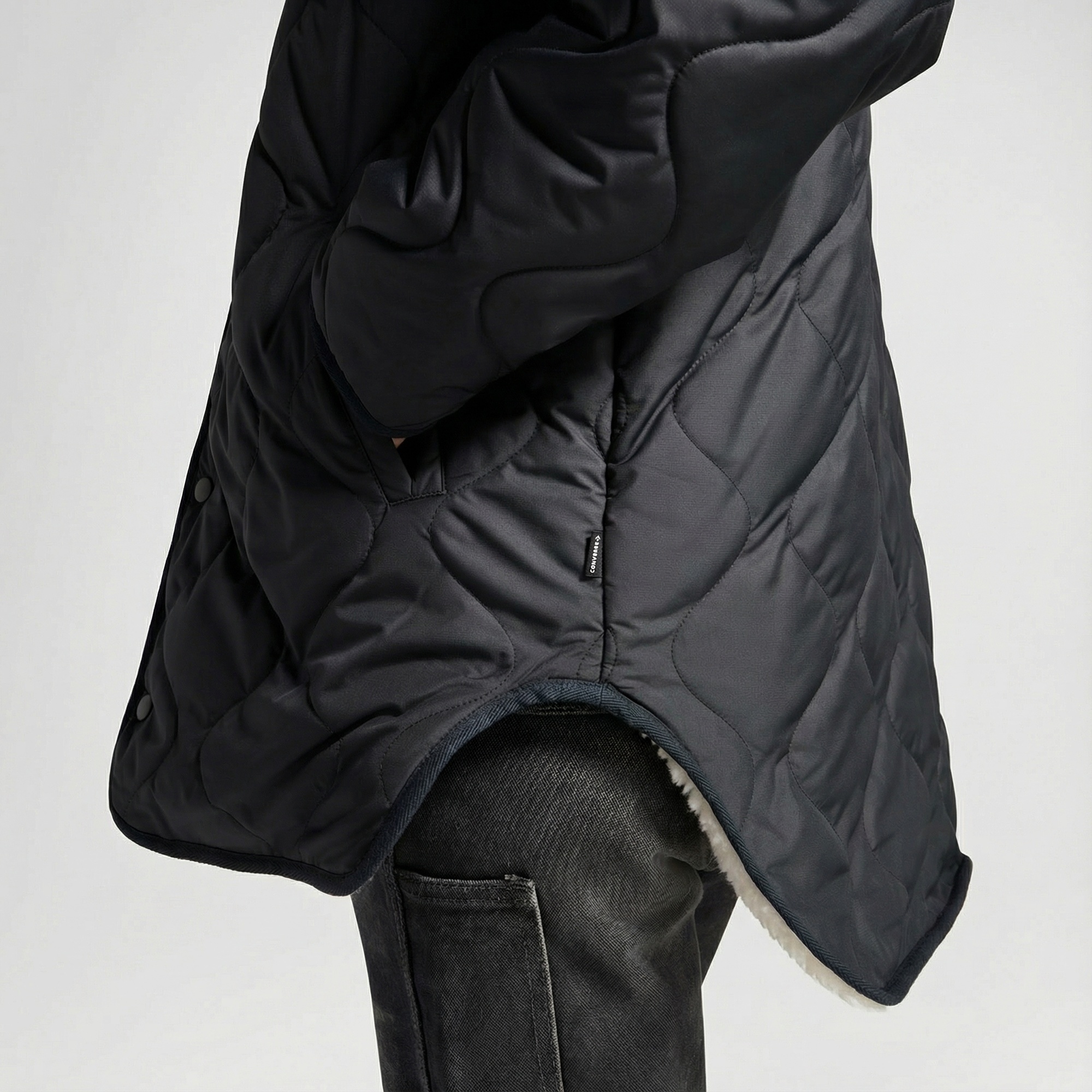 Converse Malden Liner Kadın Siyah Ceket