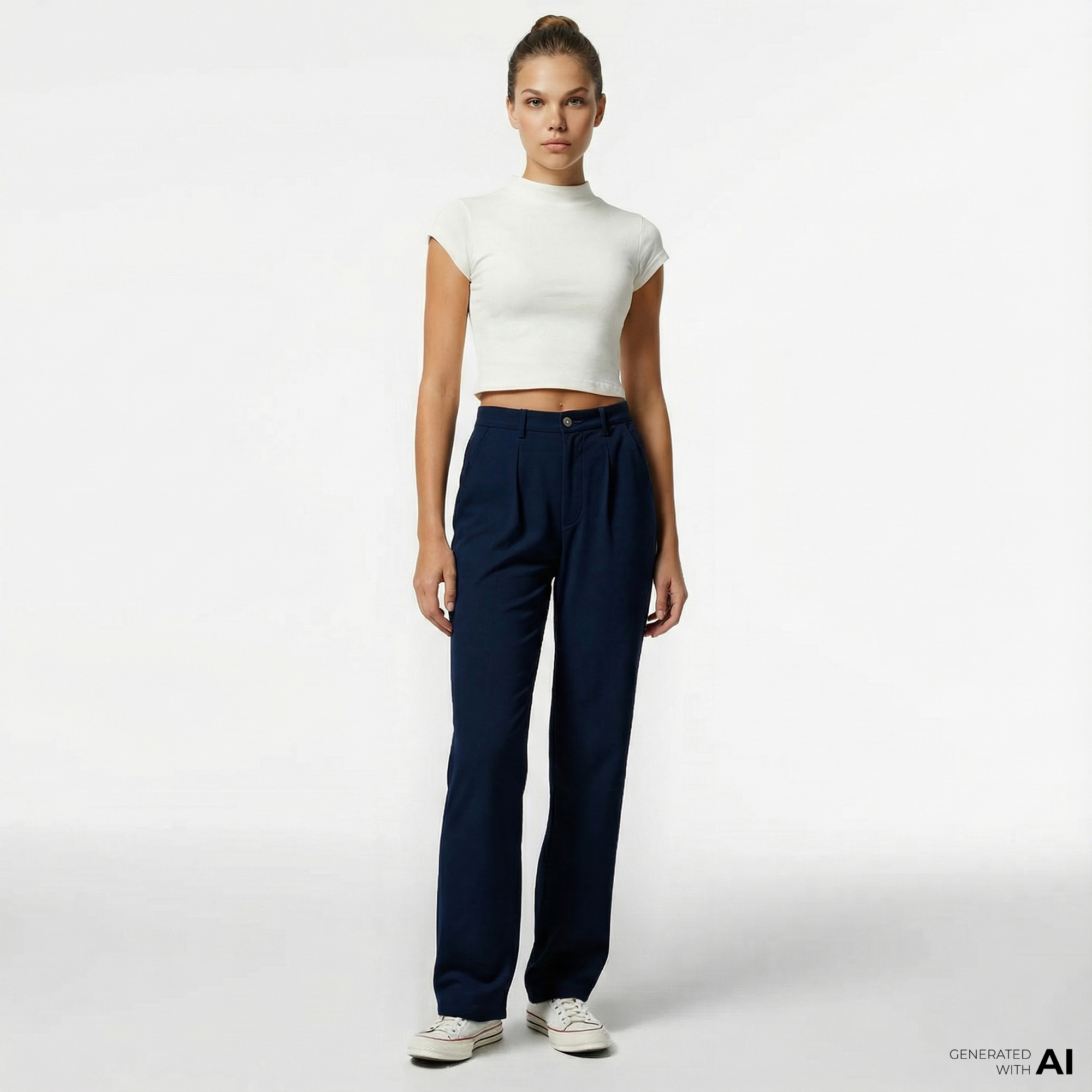  Converse Jenna Kadın Lacivert Pantolon