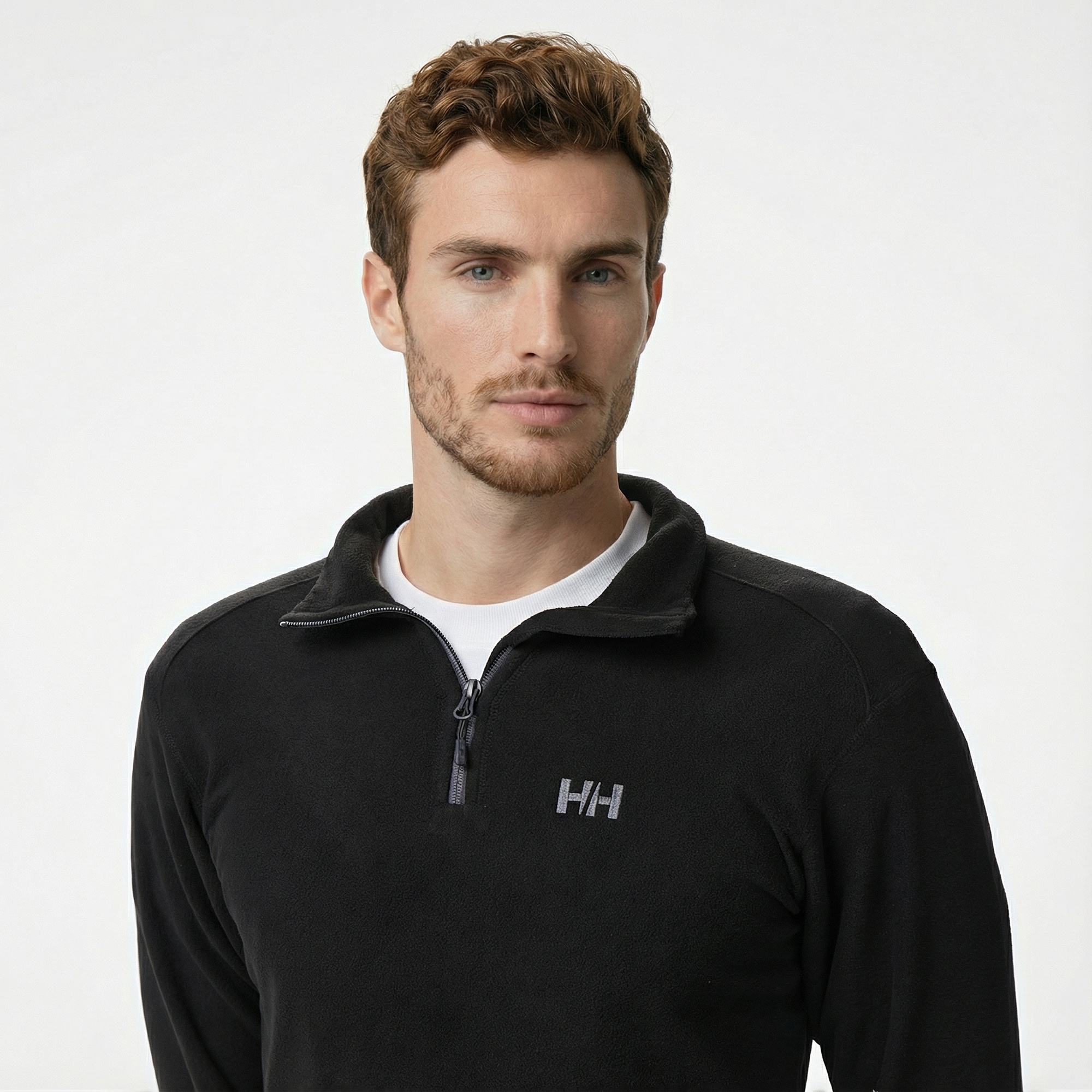 Helly Hansen Light Halfzip Erkek Siyah Polar