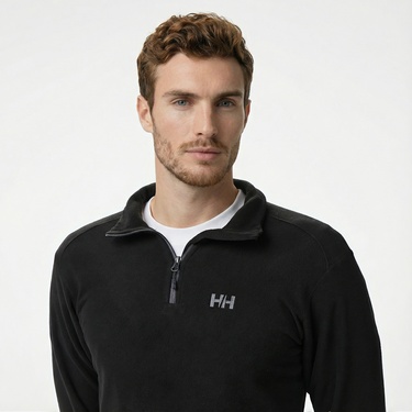  Helly Hansen Light Halfzip Erkek Siyah Polar